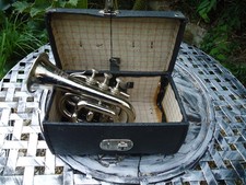 Small silver trumpet for sale  TORQUAY