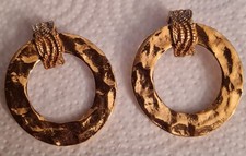 Vintage gold gehämmerte gebraucht kaufen  Wolpertshausen