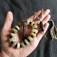 Tibetan agate jade for sale  WALLASEY