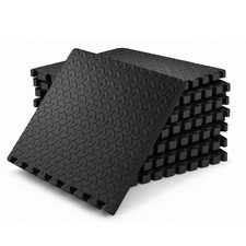 Tapete de ioga espuma macia EVA intertravamento piso academia resistente 2 cm de espessura comprar usado  Enviando para Brazil