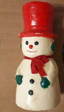 Großer schneemann wachskerze gebraucht kaufen  Berlin