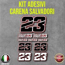 Luca Salvadori kit carene numero moto adesivo MOTOGP adesivi DUCATI 23 comprar usado  Enviando para Brazil
