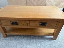 Rustic oak coffee for sale  NOTTINGHAM