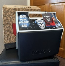 WWE STONE COLD STEVE AUSTIN DRINK COOLER NOVO EM FOLHA RARO 3:16 IGLOO ETIQUETAS OFICIAIS comprar usado  Enviando para Brazil