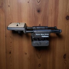 Velbon Super Mag Slider, liga de magnésio, foco de 2 vias ajustável. comprar usado  Enviando para Brazil