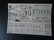 Carte qsl amateur d'occasion  Marigny-le-Châtel