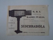 Advertising pubblicità 1926 usato  Salerno