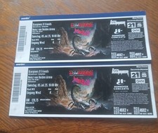 Scorpions tickets gebraucht kaufen  Alfeld (Leine)