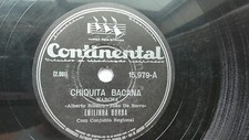 Usado, Emilinha Borba 78rpm Single 10-inch Continental Records #15.979 Chiquita Bacana  comprar usado  Enviando para Brazil