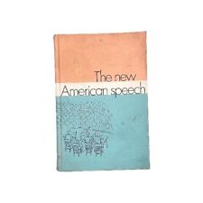 The New American Speech by Wilhelmina Hedde and William Brigance 1957 Book comprar usado  Enviando para Brazil