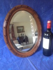 Joli miroir ovale d'occasion  Éperlecques