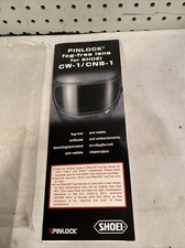Shoei pinlock fog for sale  Reedy