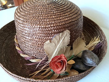 Brown straw hat for sale  Overland Park