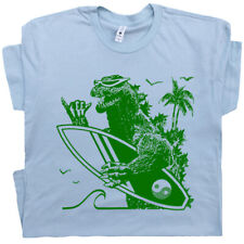 Camiseta Godzilla Surfing B Cool Vintage Prancha de Surf Gráfica Retrô Masculina Feminina comprar usado  Enviando para Brazil