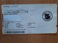 Biglietto ticket calcio usato Biglietto ticket calcio usato  Casale Monferrato