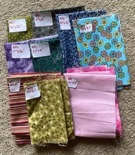 Fabric bundle assorted for sale  HEXHAM