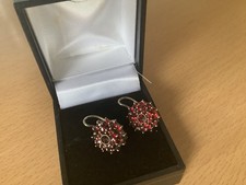 Antik hrringe granat gebraucht kaufen  Berlin