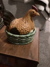 Porcelain hen nest for sale  ARBROATH