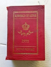 Almanach gotha 1922 d'occasion  Saint-Georges-de-Didonne