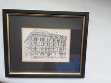 Framed architectural pen for sale  OMAGH