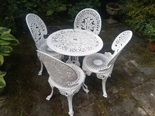 cast aluminium bistro set for sale cast aluminium bistro set for sale BERKHAMSTED