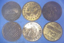 6 different tokens for sale  Towson