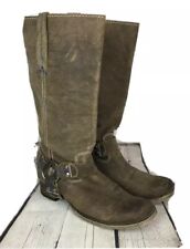 Botas femininas Bed Stu Opal Harness couro marrom desgastado tamanho 6.5 novas comprar usado  Enviando para Brazil