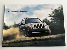 Folheto JEEP CHEROKEE RENEGADE 2.8 CRD Diesel Manual Automático Reino Unido Fevereiro 2005 comprar usado  Enviando para Brazil