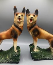 Alsatian figures large for sale  BRIDGEND