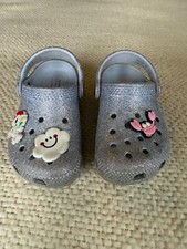 Toddler glitter crocs for sale  Davison