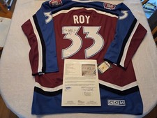 Patrick roy signed for sale  Warrington