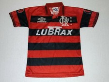 Usado, 1995 Clube de Regatas do Flamengo UMBRO ROMARIO MASCULINO MULHER BRASIL JERSEY comprar usado  Enviando para Brazil