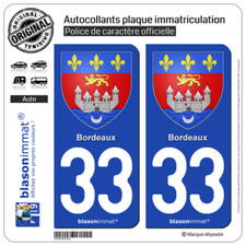 Sticker autocollant plaque d'occasion  Balaruc-les-Bains