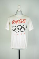 Usado, Camiseta branca vintage Coca Cola jogo olímpico 1988 tamanho G comprar usado  Enviando para Brazil