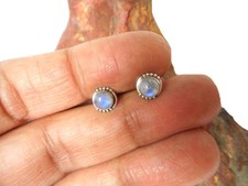 Round moonstone sterling for sale  ELY