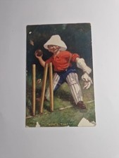 1907 postcard cricket for sale  MANCHESTER