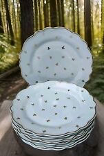 Assiettes plates porcelaine d'occasion  Concarneau