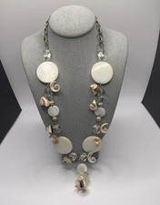 Silver tone shell for sale  South Amboy
