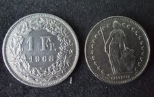 Pièces monnaie franc d'occasion  Le Val