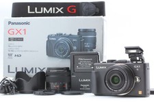 6356 Tiros Inglés OK [MINT] Panasonic LUMIX DMC-GX1 Negro 14mm 14-42mm Lente comprar usado  Enviando para Brazil
