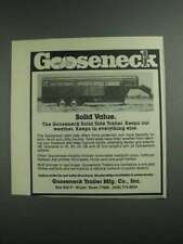 1984 gooseneck solid for sale  Madison Heights