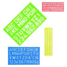 Pezzi stencil alfabeto usato Pezzi stencil alfabeto usato  Grottammare
