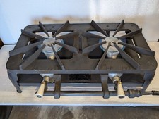 Usado, Fogão a gás 2 queimadores ferro fundido funcionando limpo antigo muito bom! comprar usado  Enviando para Brazil