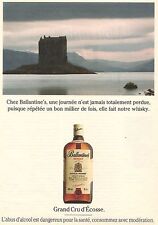 Usado, PUBLICITE 1993 Scotch Whisky BALLANTINES  Grand Cru d'Ecosse comprar usado  Enviando para Brazil