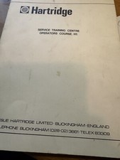 Hartridge operators course for sale  LEAMINGTON SPA