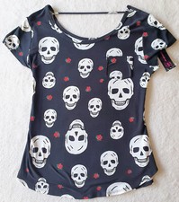 Damen shirt totenkopf gebraucht kaufen  Söhlde