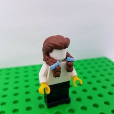 Lego minifigura cabelo marrom vermelho duas tranças com laços azuis Dorothy Wizard Oz peruca comprar usado  Enviando para Brazil