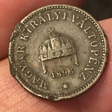 Moneta ungheria magyar usato  San Martino Buon Albergo