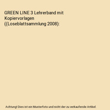 Green line lehrerband gebraucht kaufen Green line lehrerband gebraucht kaufen  Trebbin