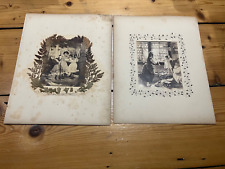 Two prints victorian for sale  LONDON